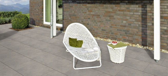 Terrassendielen Steinoptik